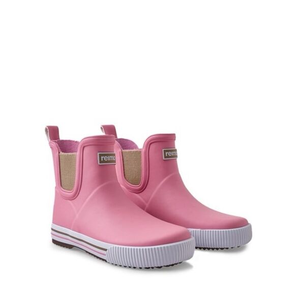 REIMA KIDS' ANKLES SHORT RAIN BOOTS IN PINK - Picture 1 of 7